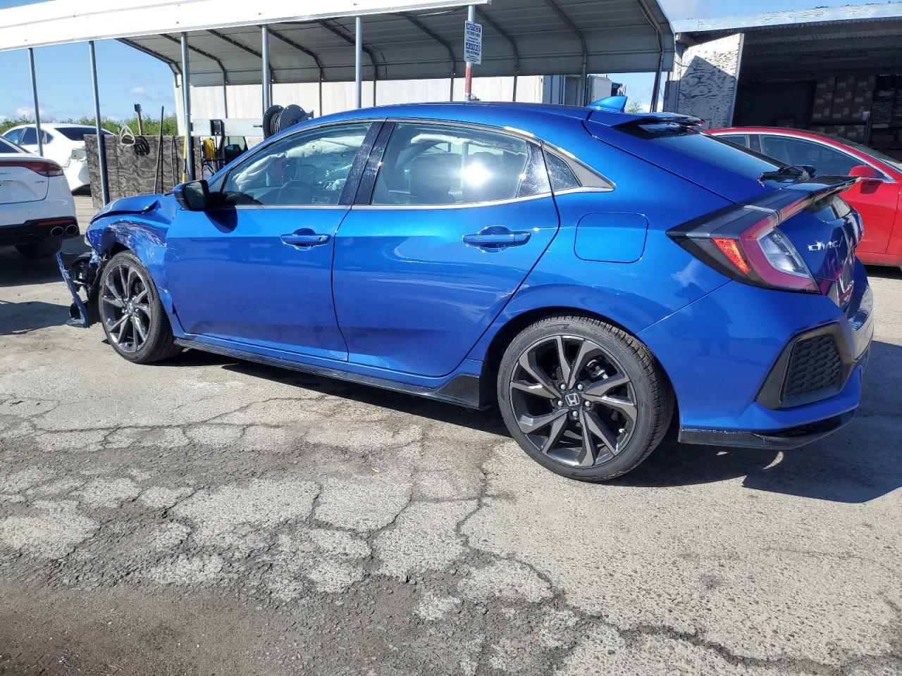 2017 Honda Civic VIN SHHFK7H40HU424441 Copart auction photo, front end damage thumbnail 2