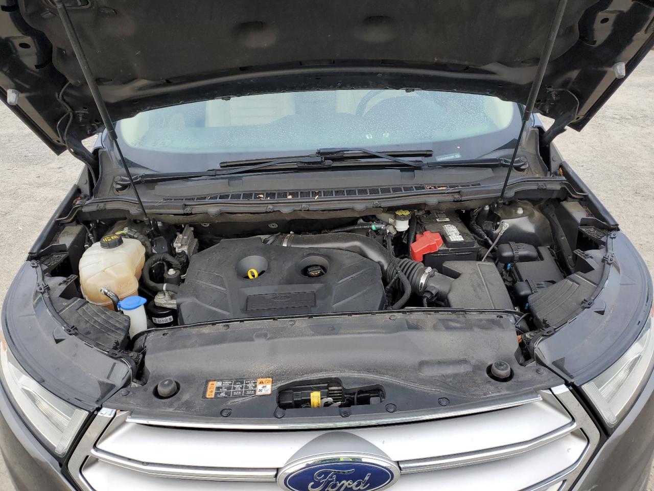 2016 Ford Edge VIN 2FMPK4J96GBC10569 Copart auction photo, rear end / side damage thumbnail 13