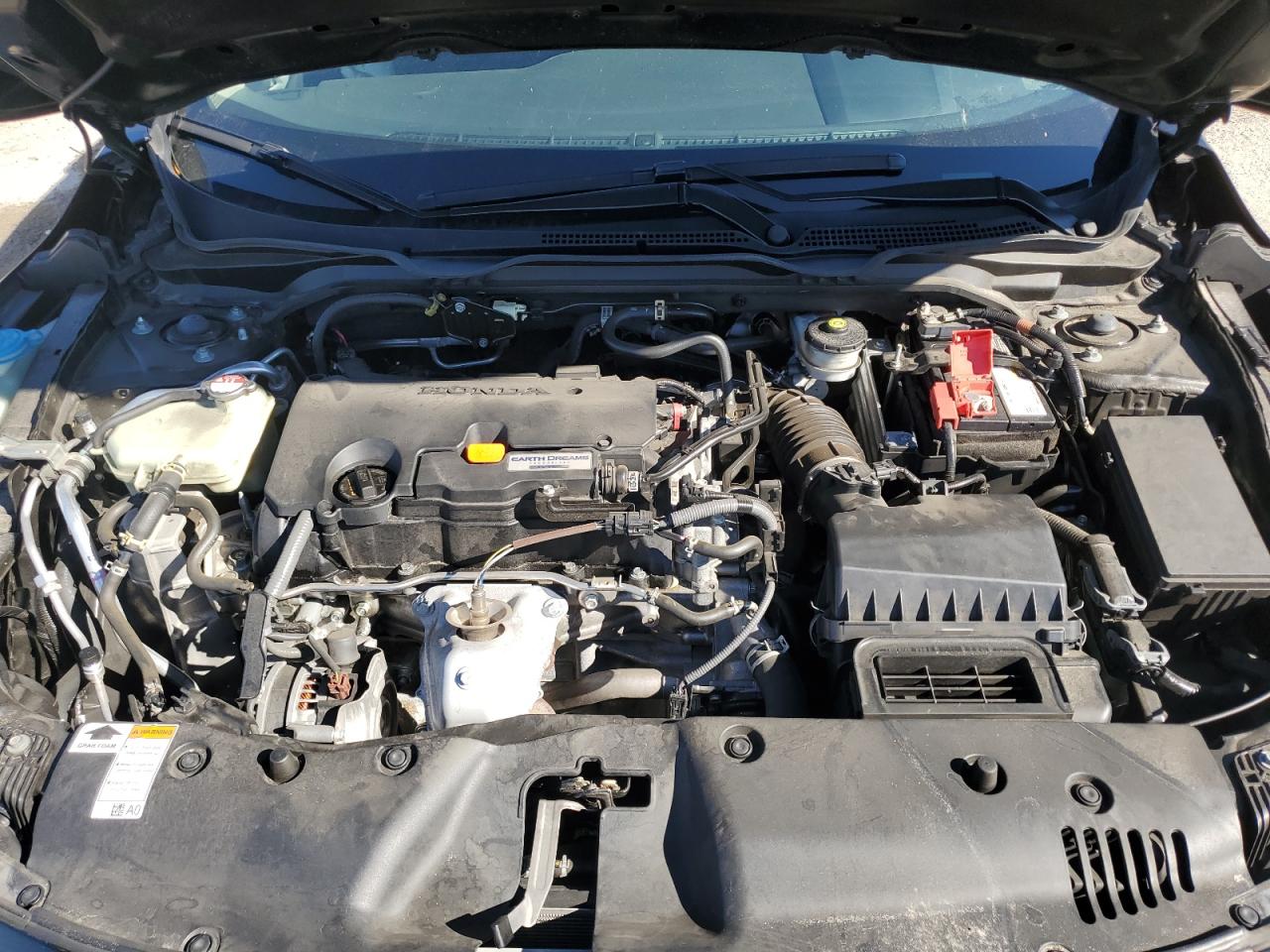 2020 Honda Civic VIN 2HGFC2F66LH508063 Copart auction photo, side damage thumbnail 11