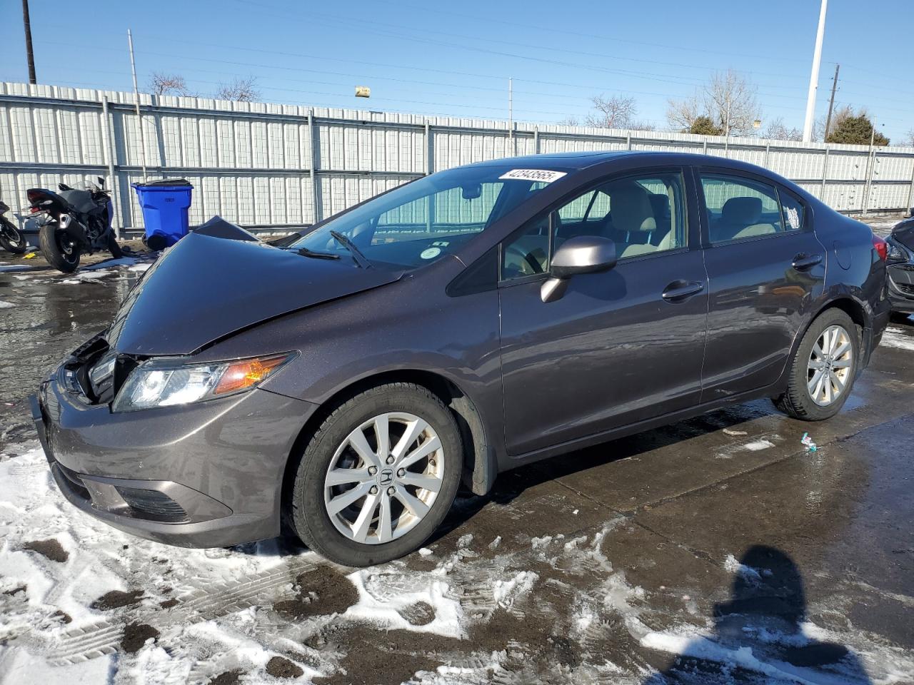 2012 Honda Civic VIN 19XFB2F86CE305611