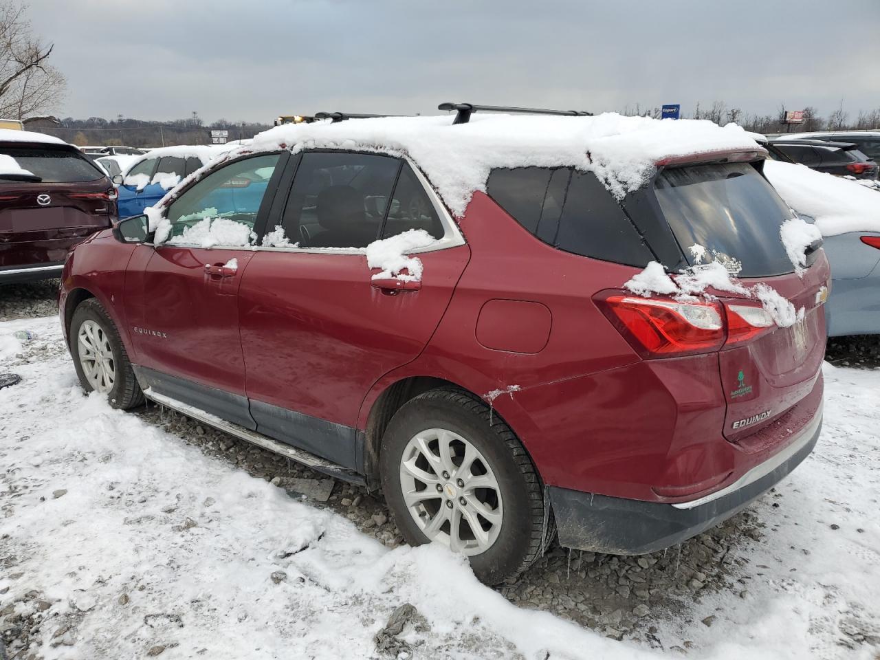 2018 Chevrolet Equinox VIN 2GNAXJEV6J6302273 Copart auction photo, front end damage thumbnail 2