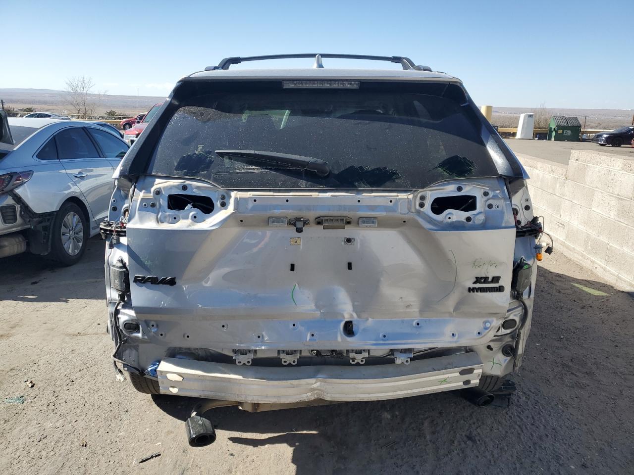 2023 Toyota RAV 4 VIN JTMB6RFV8PD097918 Copart auction photo, rear end damage thumbnail 6