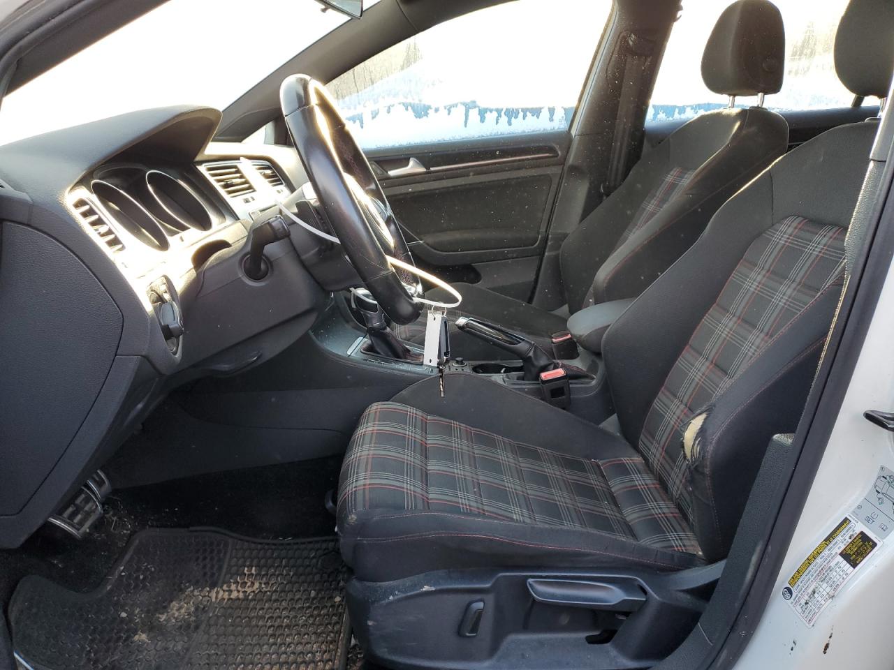 2017 Volkswagen GTI VIN 3VW4T7AUXHM032446 Copart auction photo, water/flood damage thumbnail 7