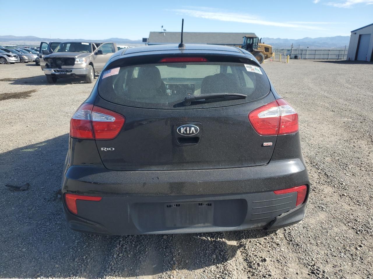 2017 KIA Rio VIN KNADM5A35H6035585 Copart auction photo, front end damage thumbnail 6