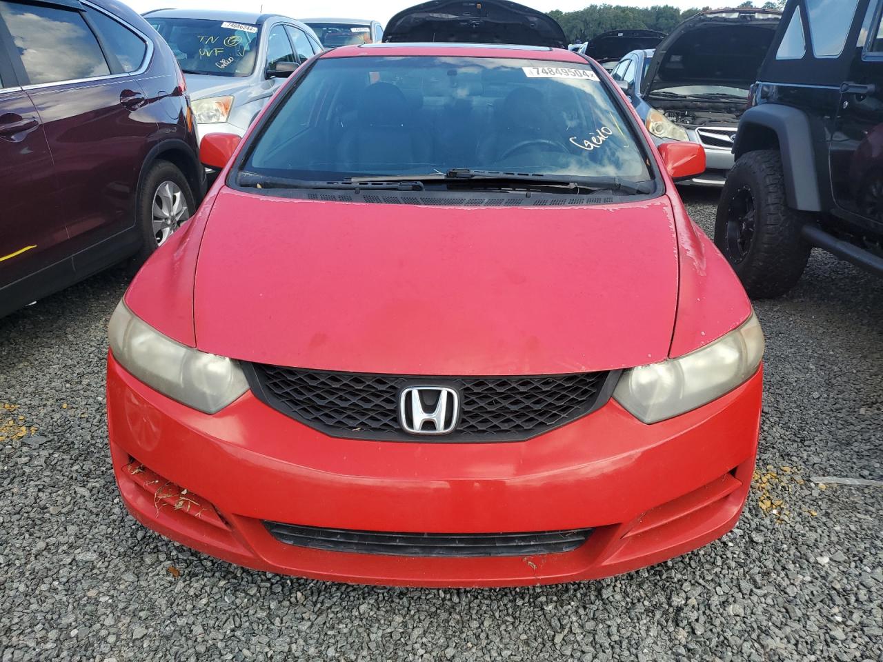 2010 Honda Civic VIN 2HGFG1B90AH518230 Copart auction photo, water/flood damage thumbnail 5
