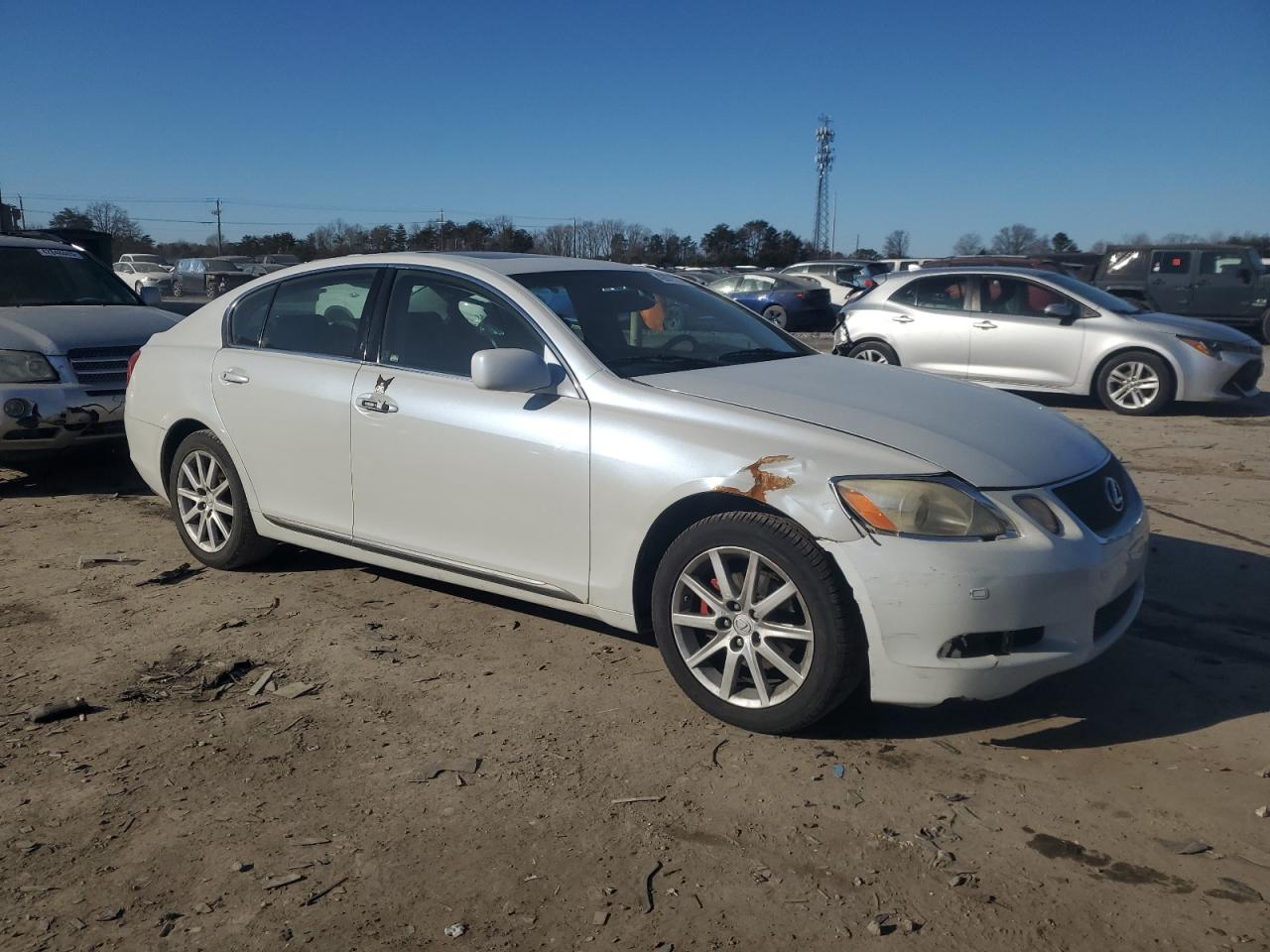 2006 Lexus GS 300 VIN JTHCH96S460011982 Copart auction photo, front end / minor dent/scratches damage thumbnail 4