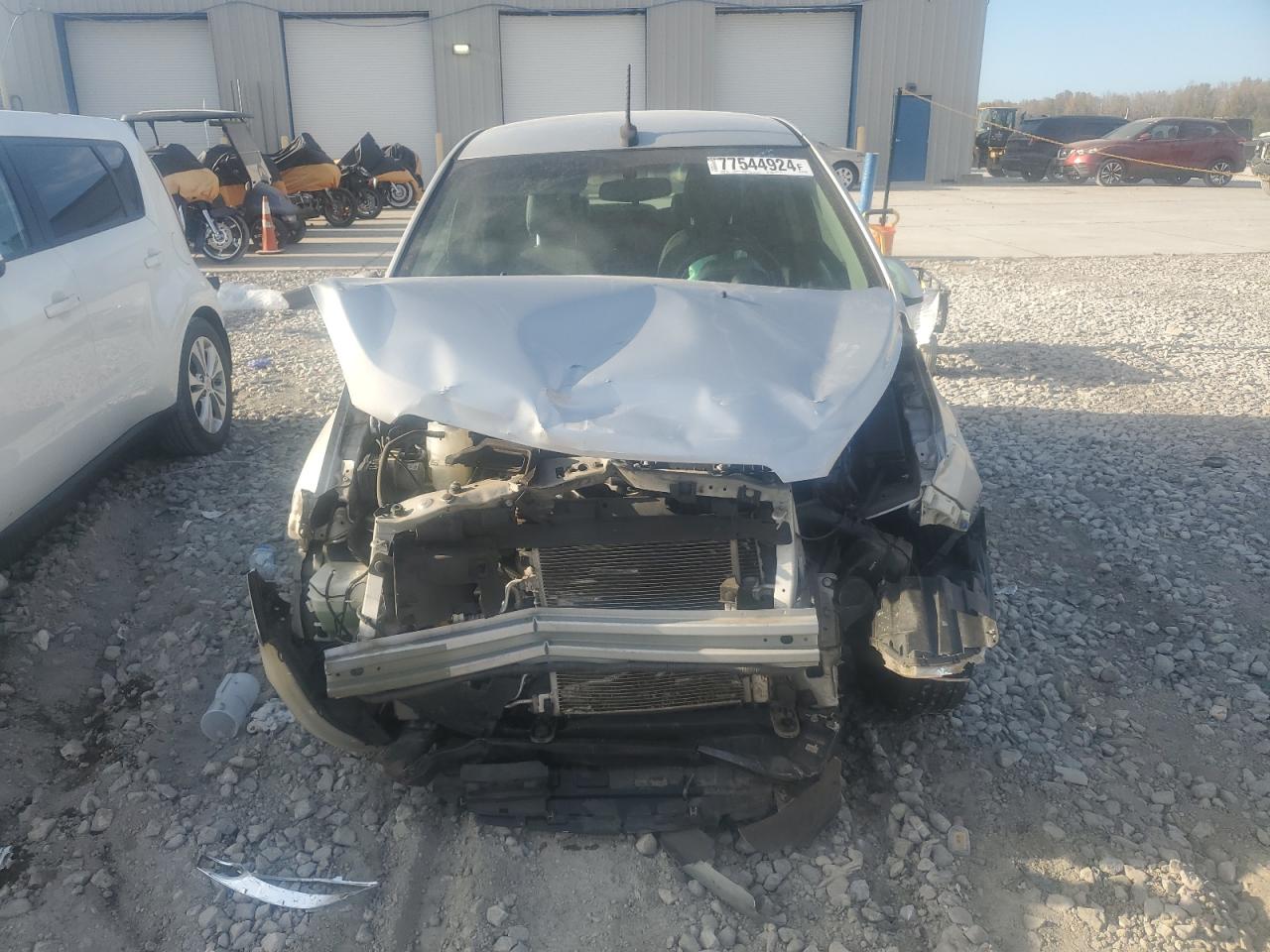 2014 Chevrolet Spark VIN KL8CB6S97EC590976 Copart auction photo, front end damage thumbnail 5