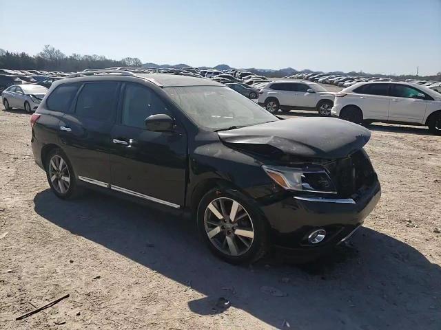2015 Nissan Pathfinder VIN 5N1AR2MNXFC705712 Copart auction photo, front end / mechanical damage thumbnail 12