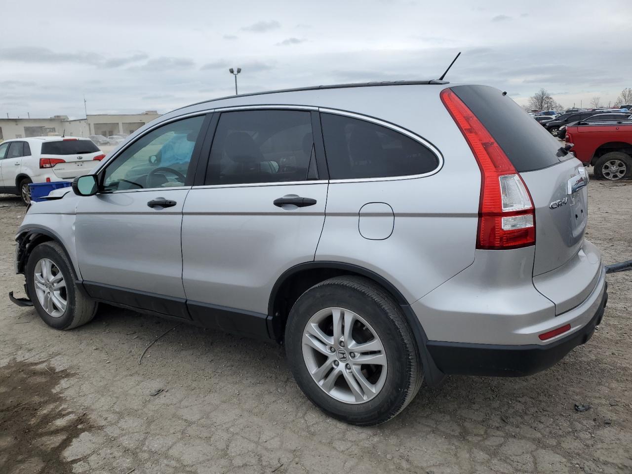 2011 Honda CR-V VIN 3CZRE4H55BG705286 Copart auction photo, front end / undercarriage damage thumbnail 2