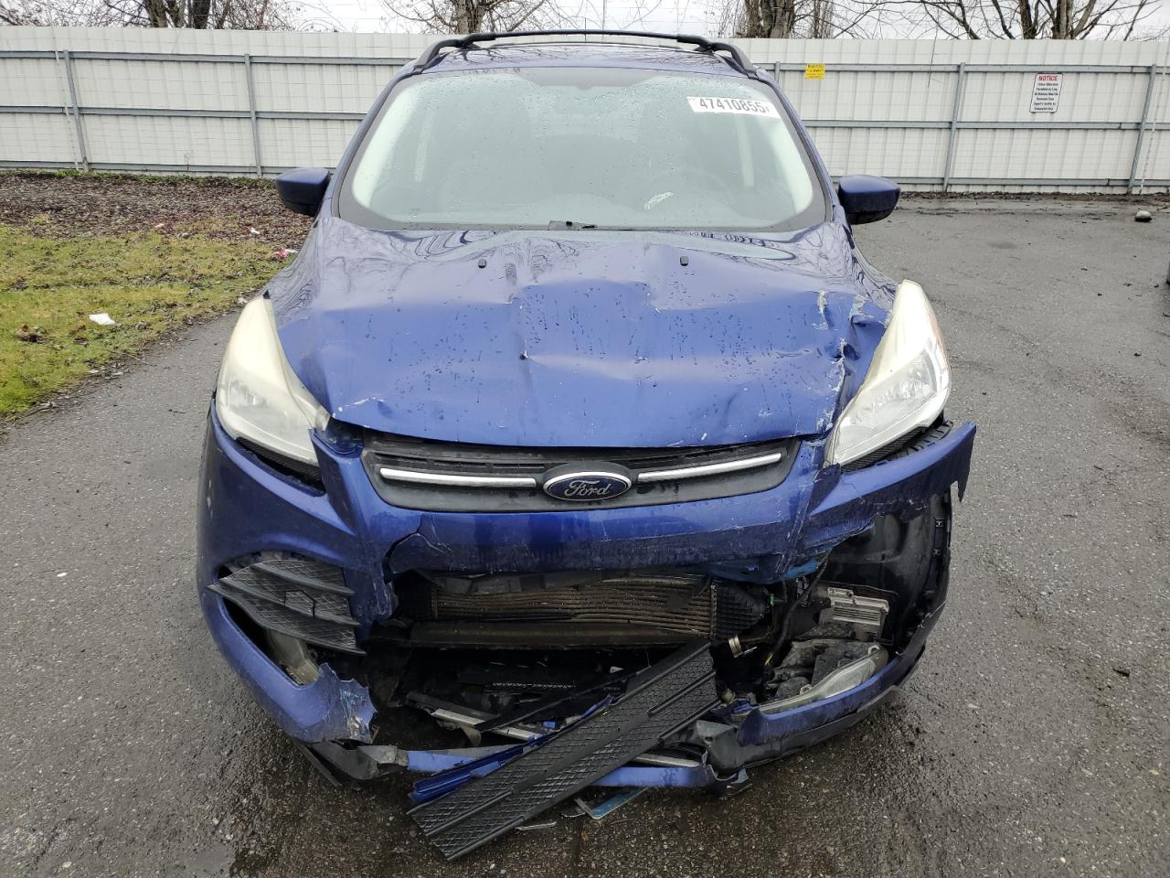 2013 Ford Escape VIN 1FMCU9GX1DUC86976 Copart auction photo, front end damage thumbnail 5