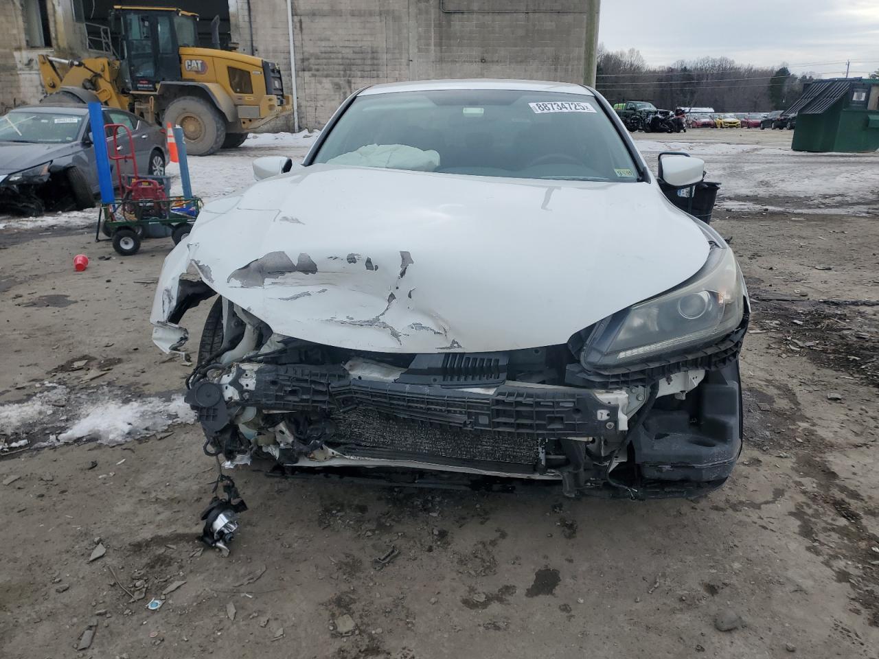 2014 Honda Accord VIN 1HGCR2F54EA284219 Copart auction photo, front end / minor dent/scratches damage thumbnail 5