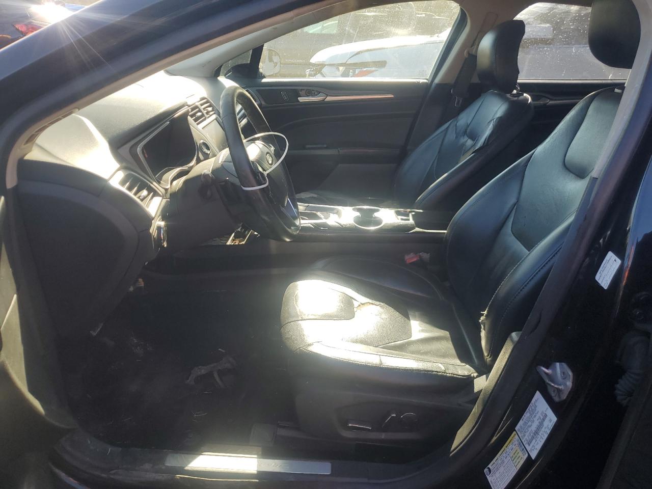 2014 Ford Fusion VIN 3FA6P0K92ER196487 Copart auction photo, rear end / front end damage thumbnail 7