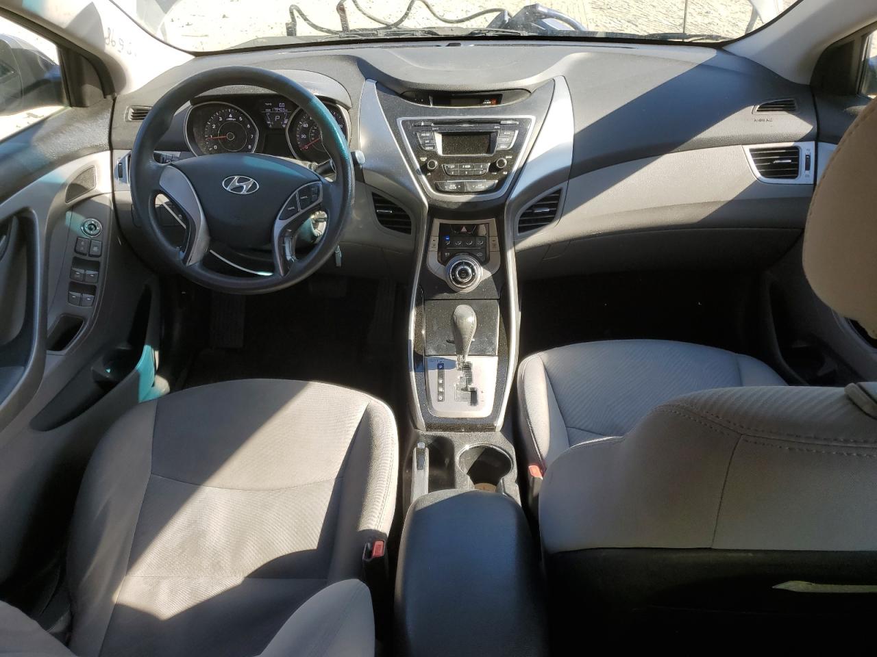 2013 Hyundai Elantra VIN 5NPDH4AE2DH409315 Copart auction photo, front end / rear end damage thumbnail 8
