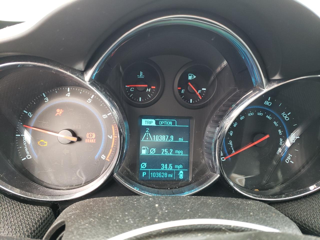 2014 Chevrolet Cruze VIN 1G1PC5SB2E7458681 Copart auction photo, front end damage thumbnail 9
