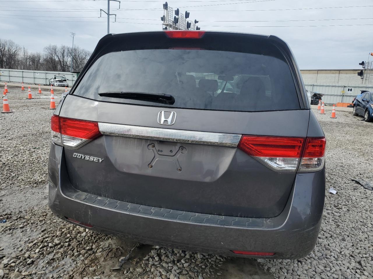 2016 Honda Odyssey VIN 5FNRL5H62GB069188 Copart auction photo, front end / minor dent/scratches damage thumbnail 6