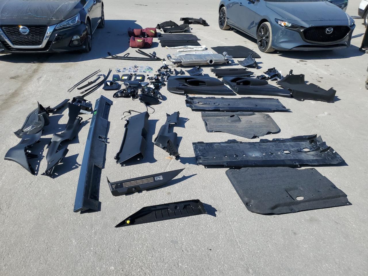 2023 Mazda 3 VIN JM1BPBLM9P1623538 Copart auction photo, side damage thumbnail 12