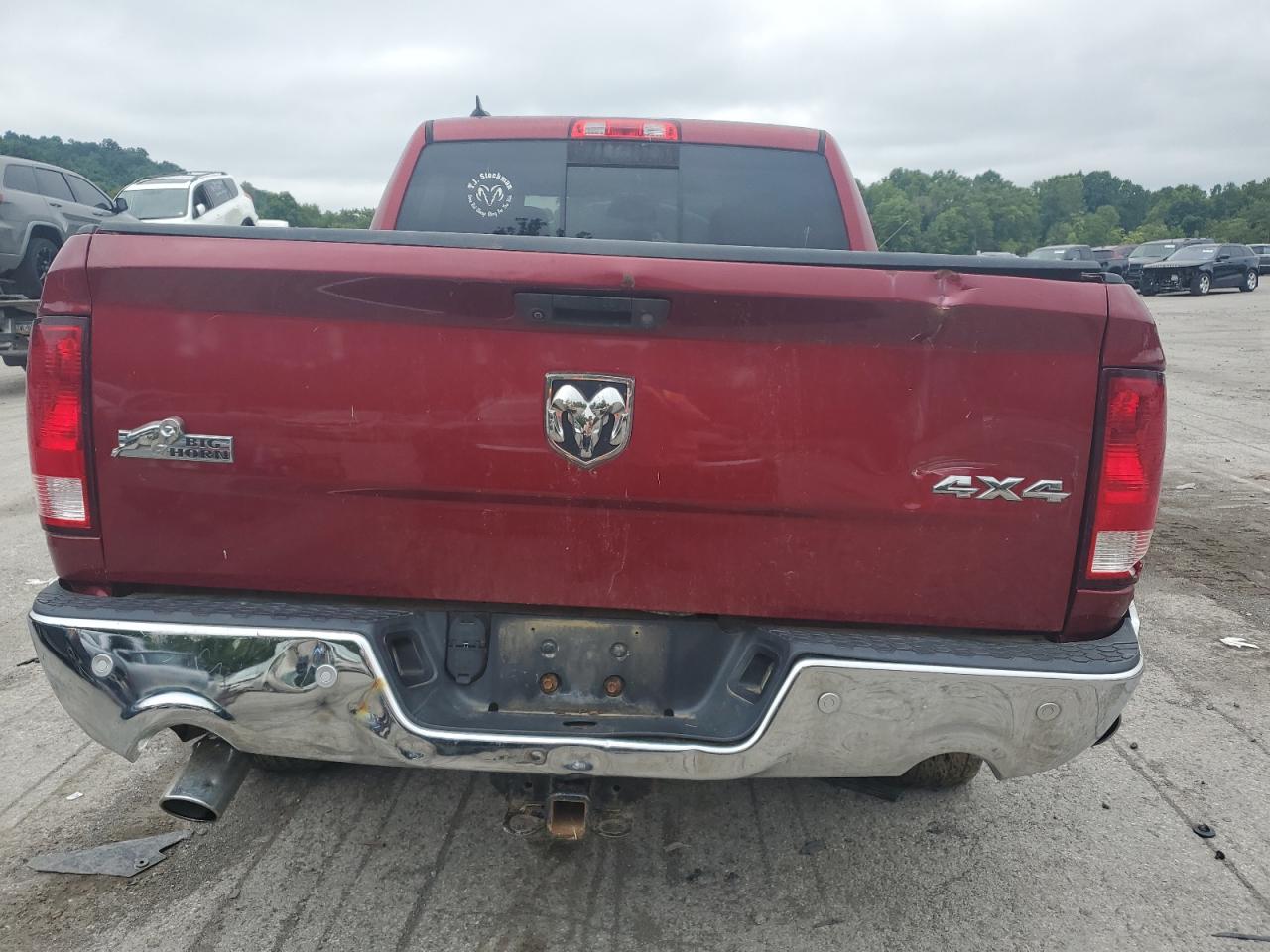 2015 RAM 1500 VIN 1C6RR7LM5FS603986 Copart auction photo, rollover damage thumbnail 6