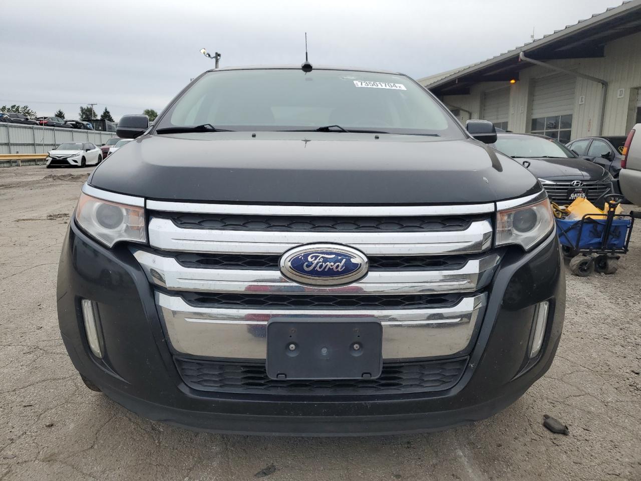 2014 Ford Edge VIN 2FMDK4JC7EBA98229 Copart auction photo, vandalism damage thumbnail 5