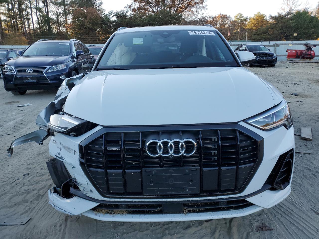 2023 Audi Q3 VIN WA1EECF31P1073290 Copart auction photo, front end damage thumbnail 5