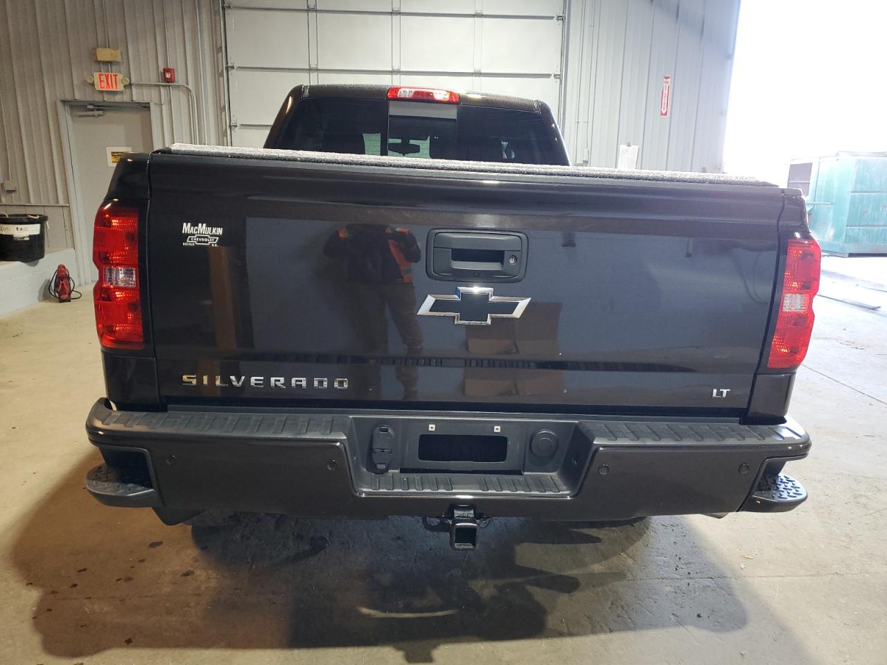 2018 Chevrolet Silverado VIN 1GCVKREC1JZ205587 Copart auction photo, undercarriage / front end damage thumbnail 6