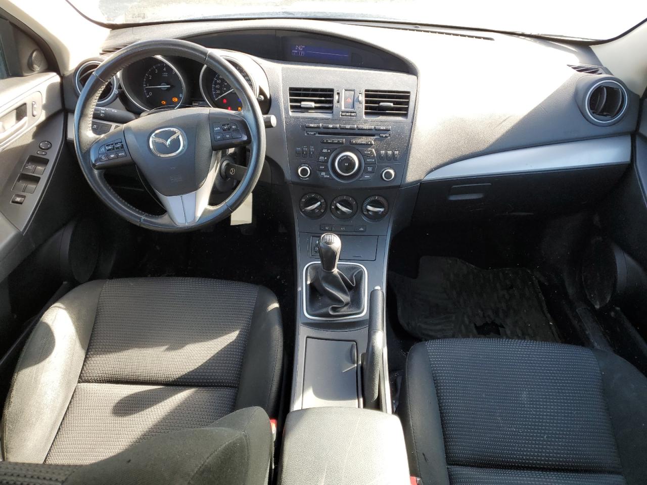 2012 Mazda 3 VIN JM1BL1L71C1667835 Copart auction photo, front end / hail damage thumbnail 8