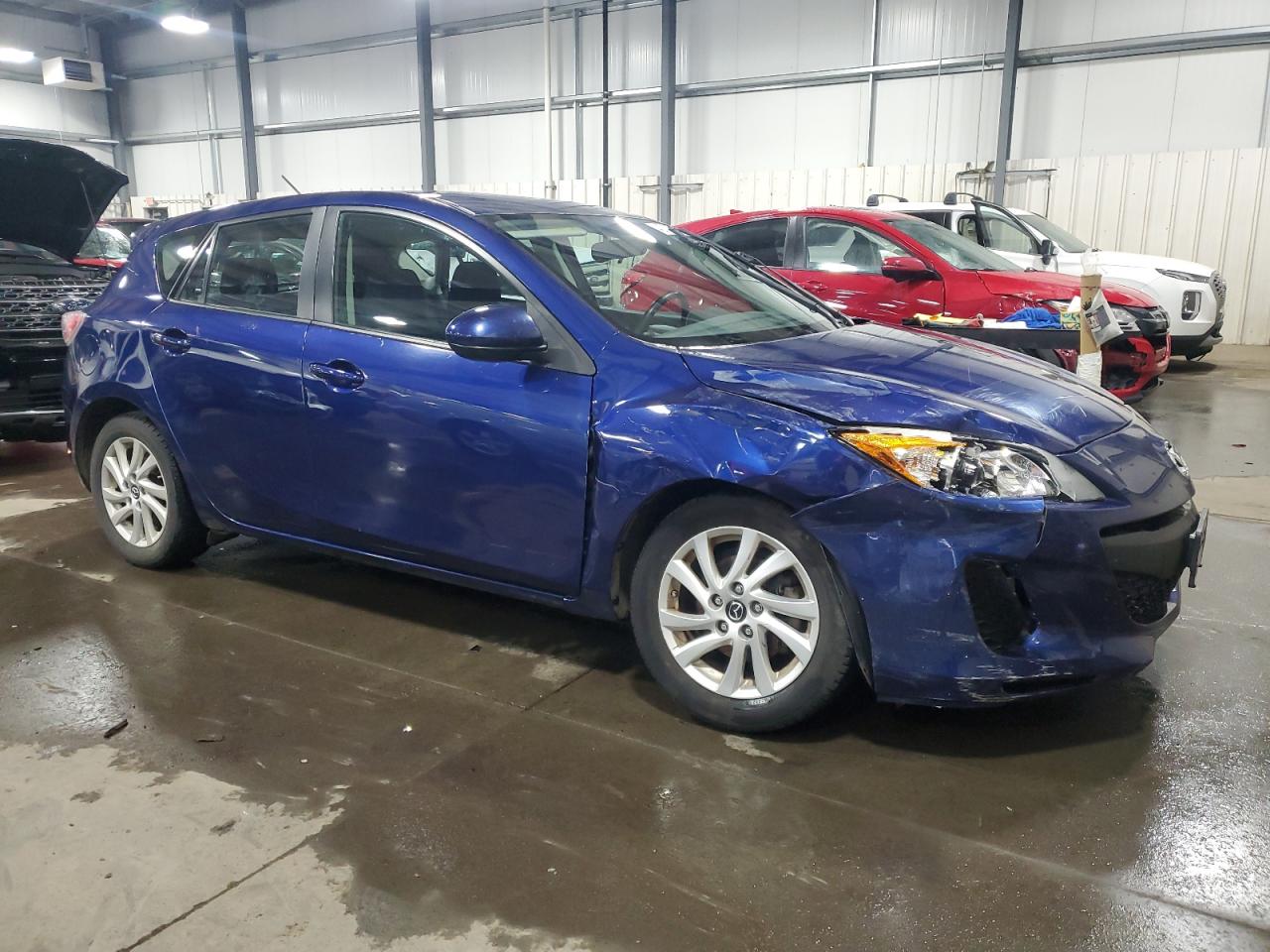 2013 Mazda 3 VIN JM1BL1L72D1797267 Copart auction photo, front end damage thumbnail 4