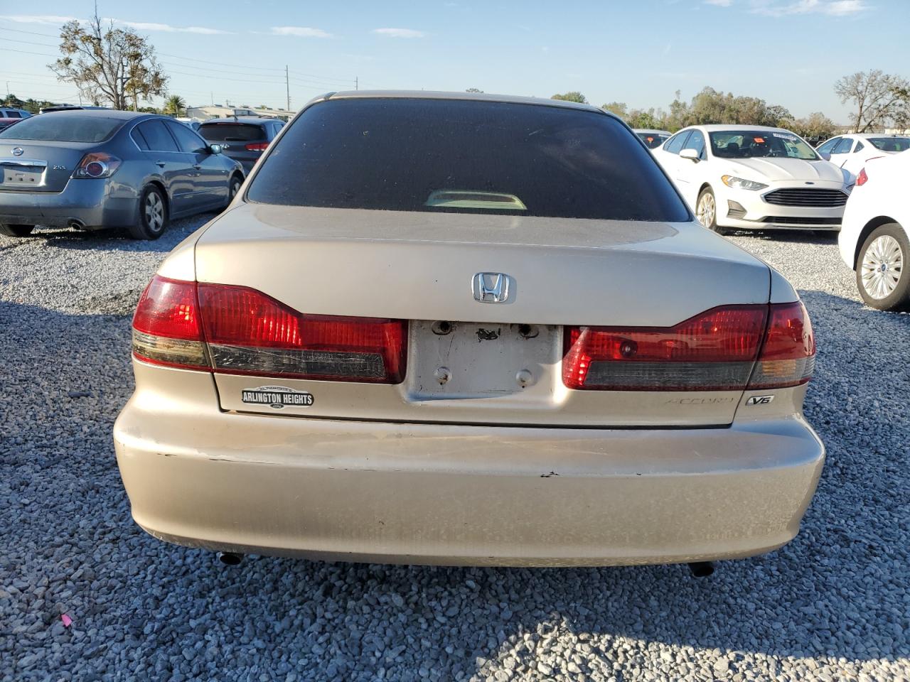 2001 Honda Accord VIN 1HGCG16501A000854 Copart auction photo, front end / rear end damage thumbnail 6