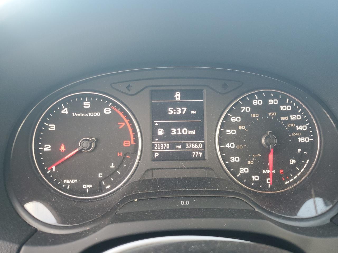 2017 Audi A3 VIN WAUY8LFF6H1071831 Copart auction photo, water/flood damage thumbnail 9