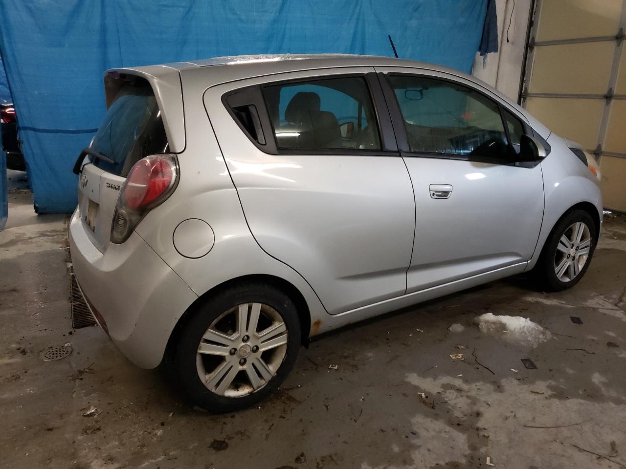 2013 Chevrolet Spark VIN KL8CB6S92DC619136 Copart auction photo, mechanical damage thumbnail 3
