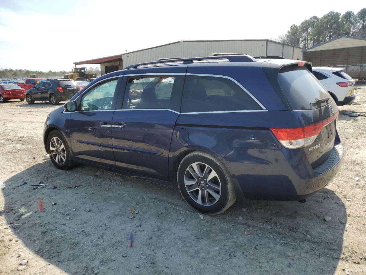 2014 Honda Odyssey VIN 5FNRL5H94EB098828 Copart auction photo, front end damage thumbnail 2