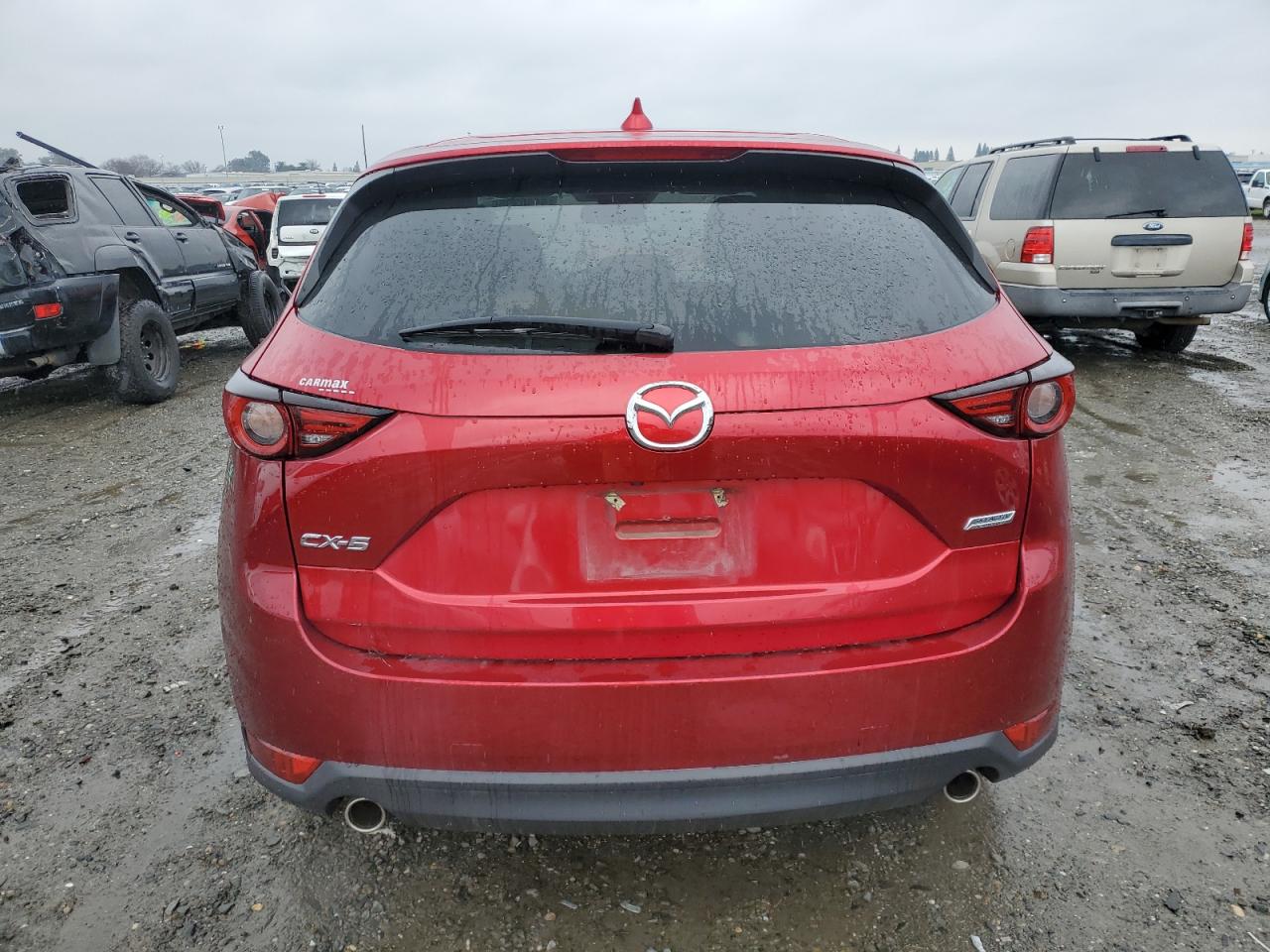 2017 Mazda CX-5 VIN JM3KFBDL4H0104839 Copart auction photo, rollover damage thumbnail 6