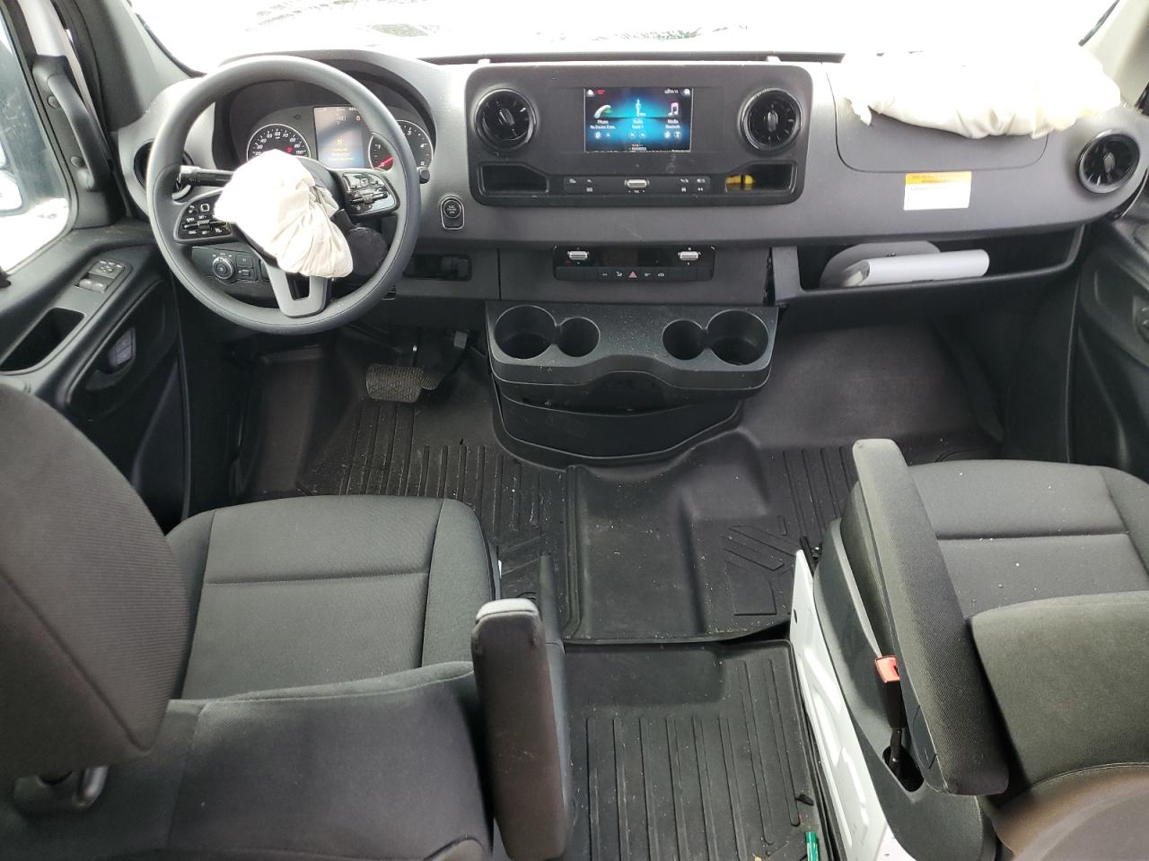 2023 Mercedes-Benz Sprinter VIN W1Y4NDHY4PT146510 Copart auction photo, front end / top/roof damage thumbnail 8