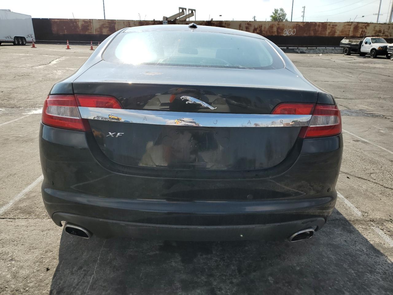 2010 Jaguar XF VIN SAJWA0FA2AHR56964 Copart auction photo, all over damage thumbnail 6