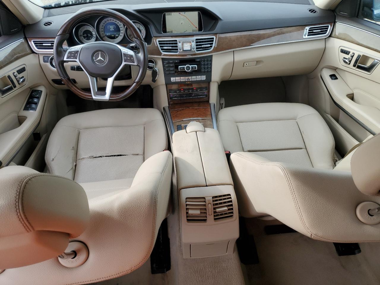2014 Mercedes-Benz E-klasse VIN WDDHH8JB7EA902646 Copart auction photo, front end / side damage thumbnail 8