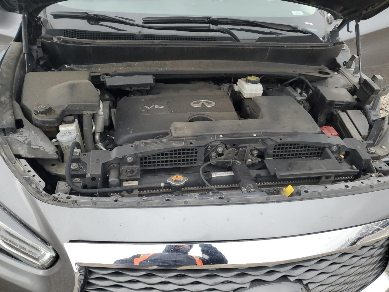 2017 Infiniti QX60 VIN 5N1DL0MM2HC555463 Copart auction photo, front end damage thumbnail 14