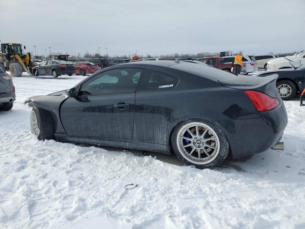 2008 Infiniti G VIN JNKCV64E38M123530 Copart auction photo, frame damage / front end damage thumbnail 2
