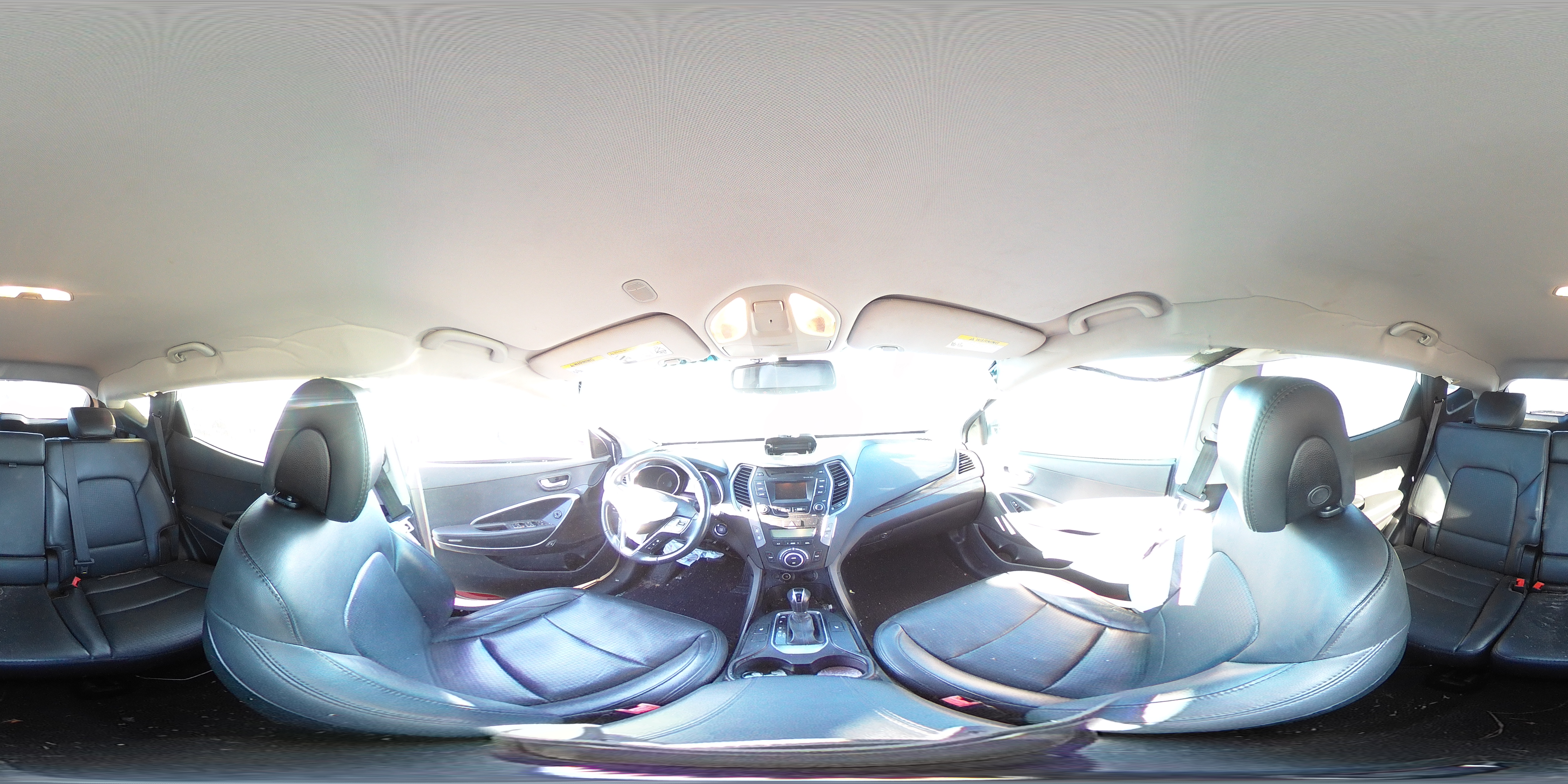 2013 Hyundai Santa Fe VIN 5XYZU3LA3DG084591 Copart auction photo, front end damage thumbnail 14