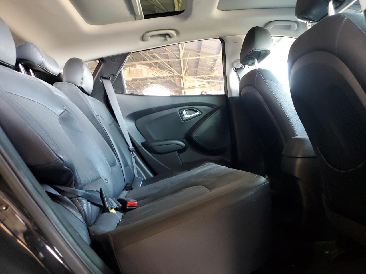2013 Hyundai Tucson VIN KM8JU3AC4DU550623 Copart auction photo, rear end / front end damage thumbnail 10