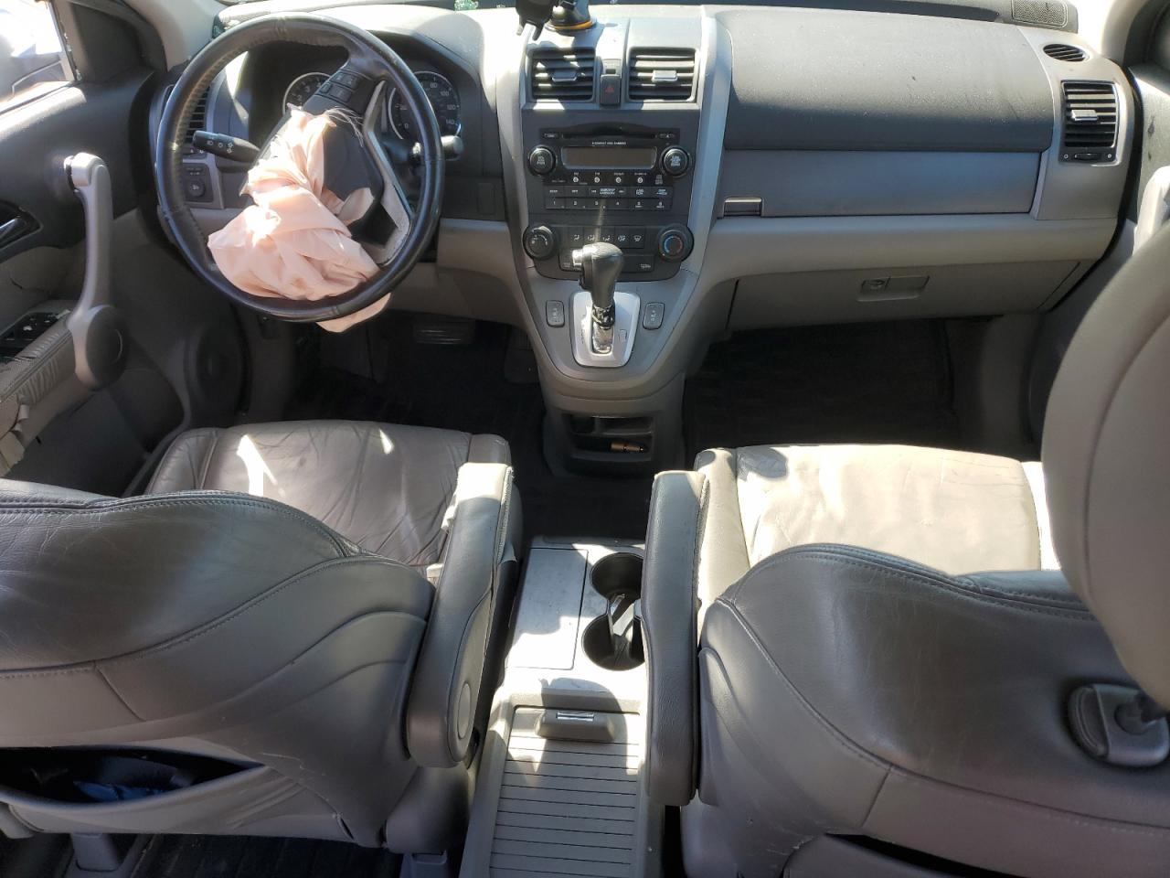 2007 Honda CR-V VIN JHLRE48767C104750 Copart auction photo, front end / side damage thumbnail 8