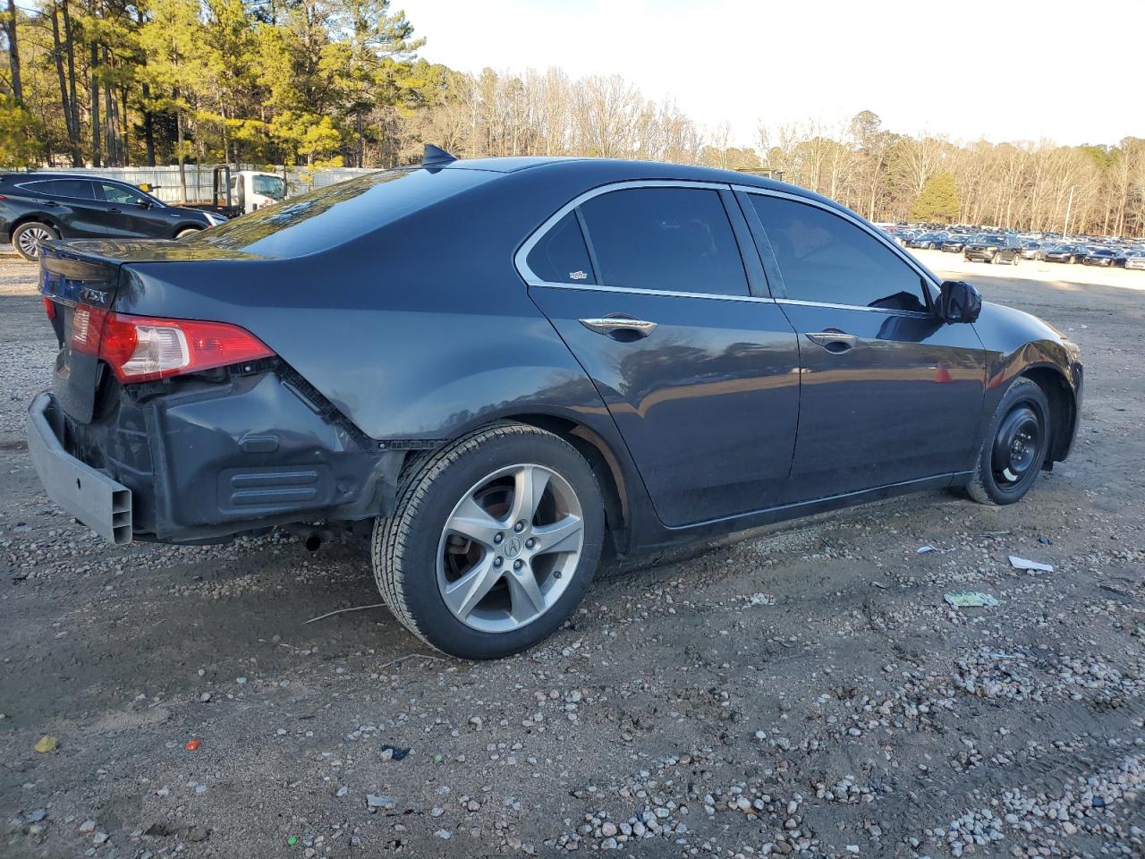 2012 Acura TSX VIN JH4CU2F49CC002113 Copart auction photo, rear end / side damage thumbnail 3