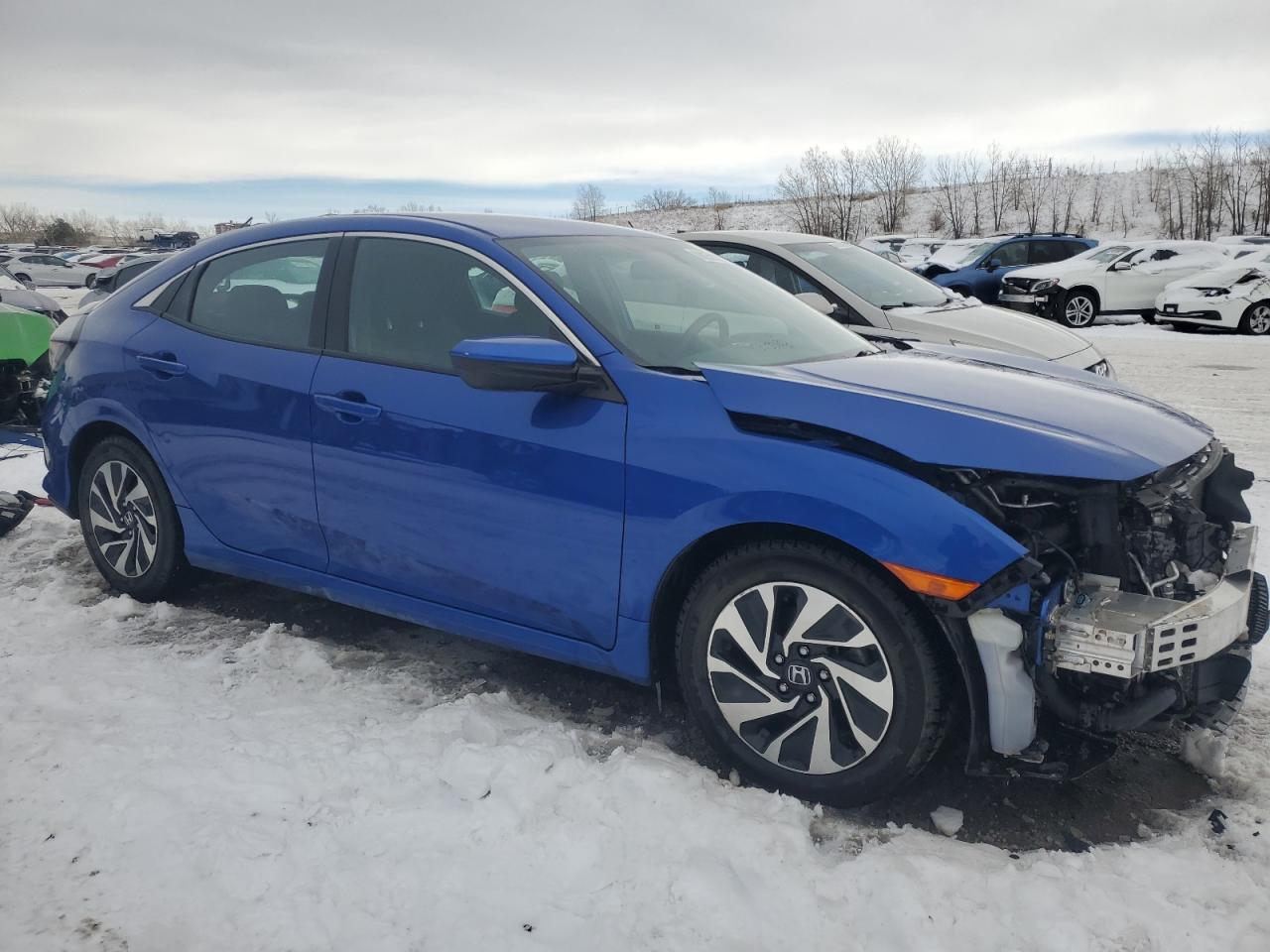 2017 Honda Civic VIN SHHFK7H22HU227172 Copart auction photo, front end damage thumbnail 4