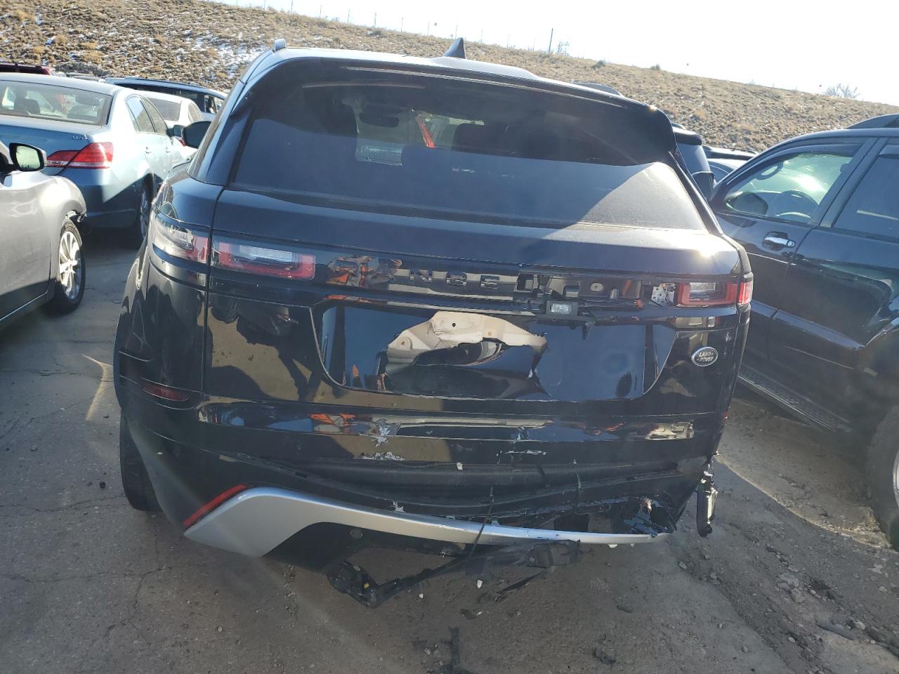 2020 Land Rover Range Rover VIN SALYB2EX8LA286847 Copart auction photo, rear end damage thumbnail 6