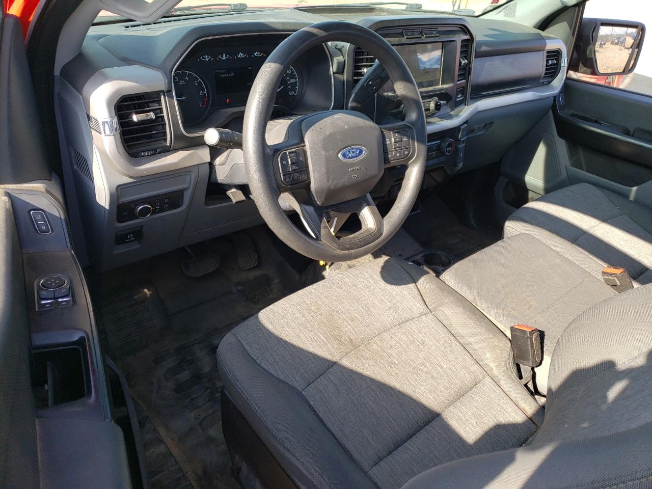 2021 Ford F-150 VIN 1FTMF1CP3MKD82677 Copart auction photo, all over damage thumbnail 8