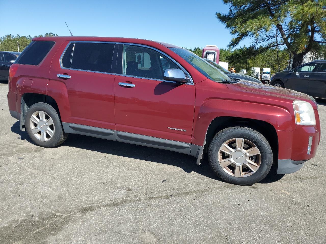 2012 GMC Terrain VIN 2GKALMEK4C6230914 Copart auction photo, front end damage thumbnail 4