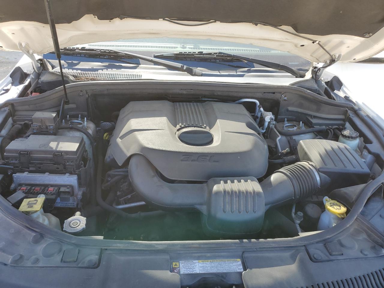 2011 Dodge Durango VIN 1D4RD2GG9BC676929 Copart auction photo, front end / side damage thumbnail 12