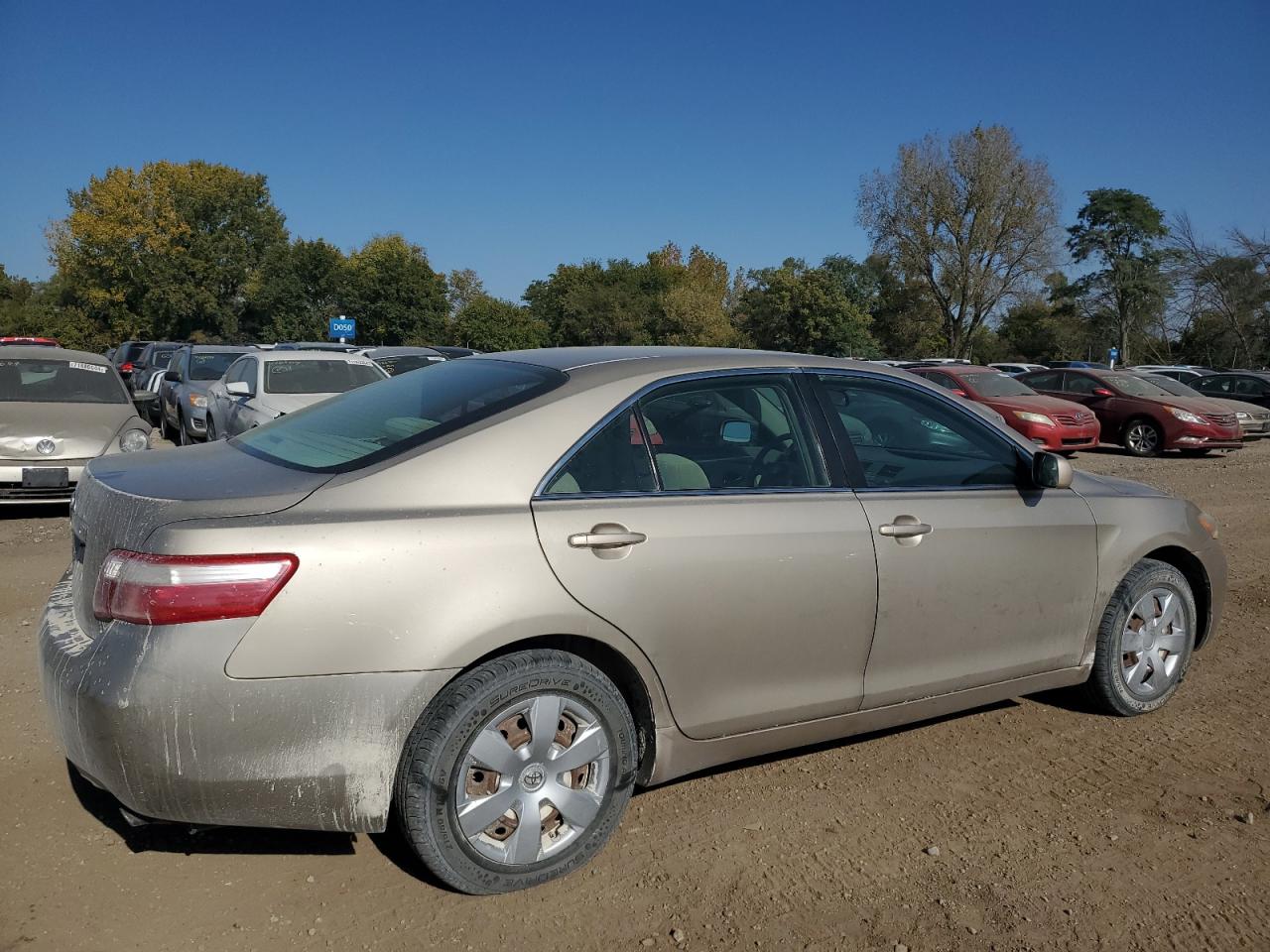 2009 Toyota Camry VIN 4T1BE46K79U793504 Copart auction photo, hail damage thumbnail 3