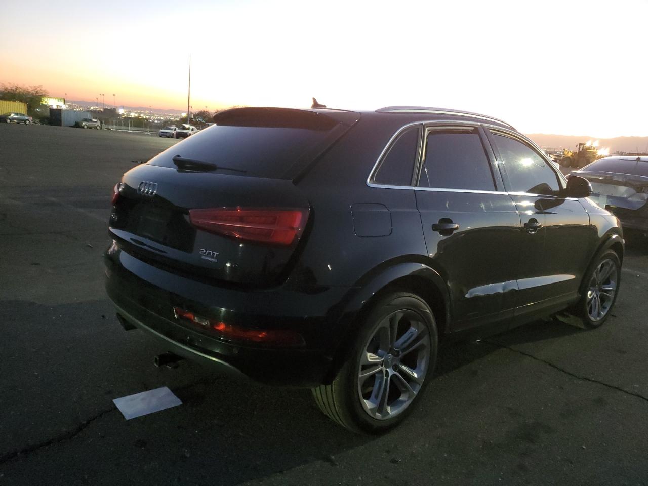 2016 Audi Q3 VIN WA1EFCFS4GR021285 Copart auction photo, front end damage thumbnail 3