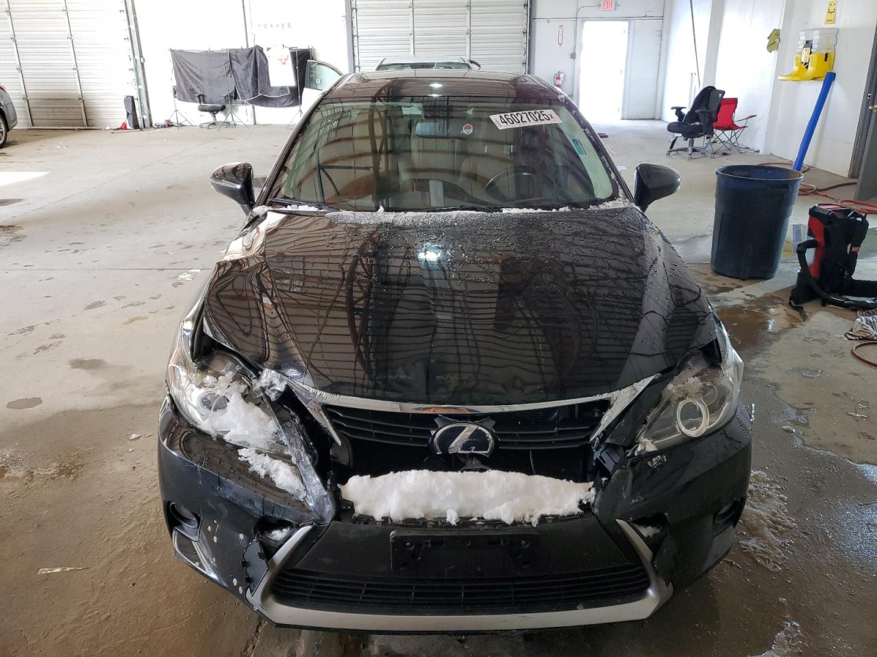 2015 Lexus CT VIN JTHKD5BH5F2250777 Copart auction photo, front end / mechanical damage thumbnail 5