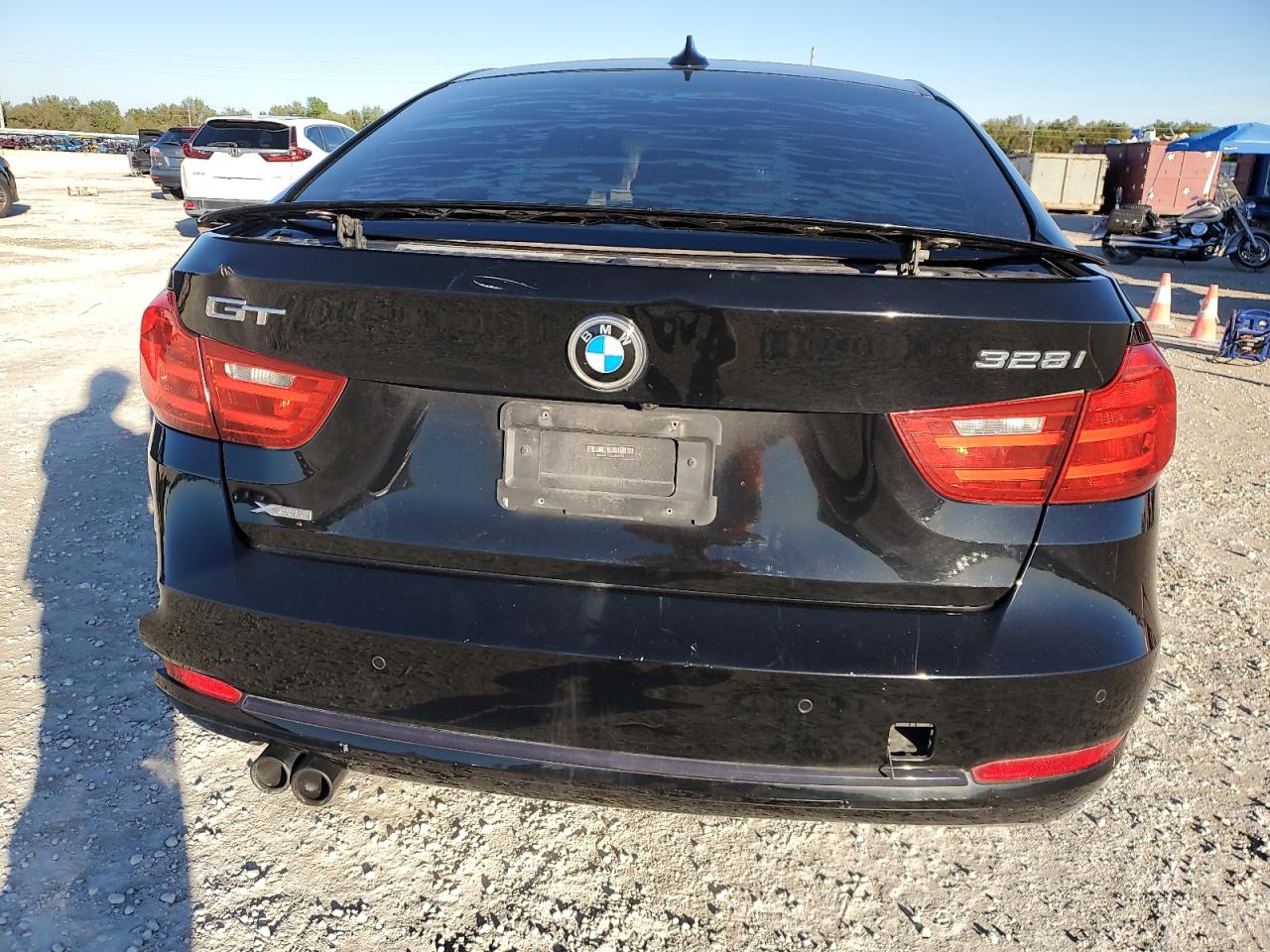 2014 BMW 3er VIN WBA3X5C52ED556272 Copart auction photo, side / front end damage thumbnail 6