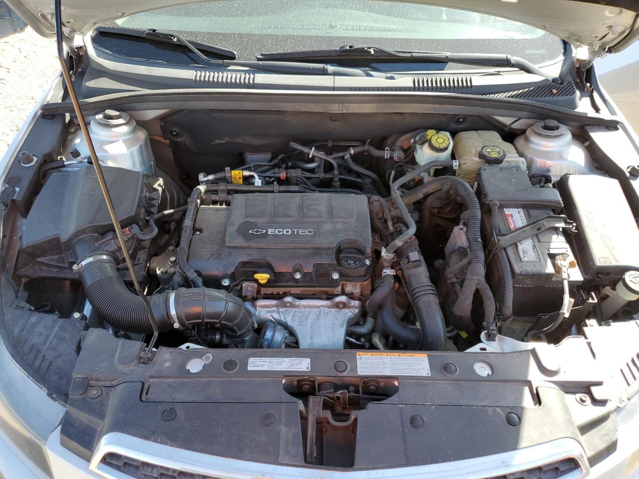 2014 Chevrolet Cruze VIN 1G1PC5SB8E7452707 Copart auction photo, rear end damage thumbnail 12